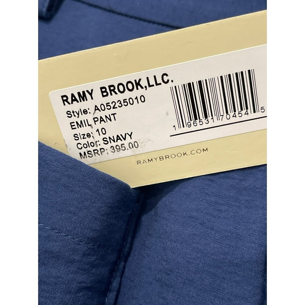 Ramy Brook Size 10 Emil High-Waisted Wide-Leg Cargo Pants NWT - Picture 8 of 11